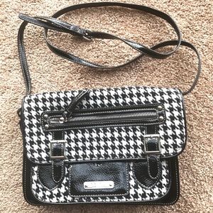 Nine West Black & White Crossbody